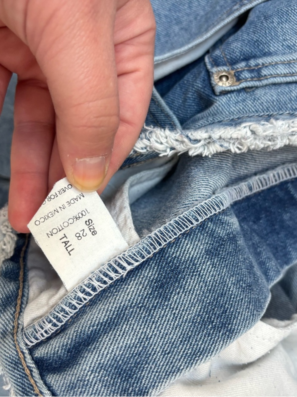 Vintage Plus Size Baggy Jeans - Picture 5 of 6